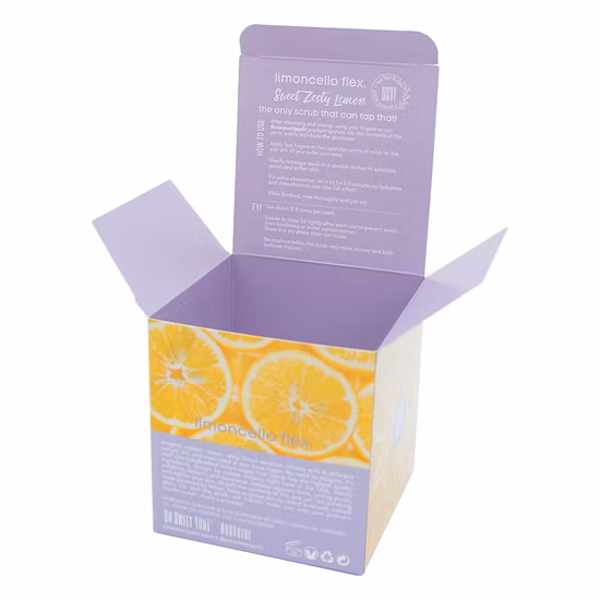 Customized Cosmetic Paper Box Two Colors Outside and Inside Printing Paper Card Soap Shampoo Daily Necessities Packing Box